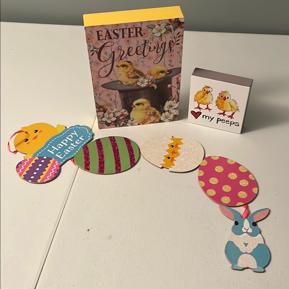 Easter Greeting Decor Set